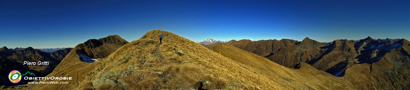 29 In cresta dal Passo a Cima di Lemma...vista in Pizzo Scala.jpg